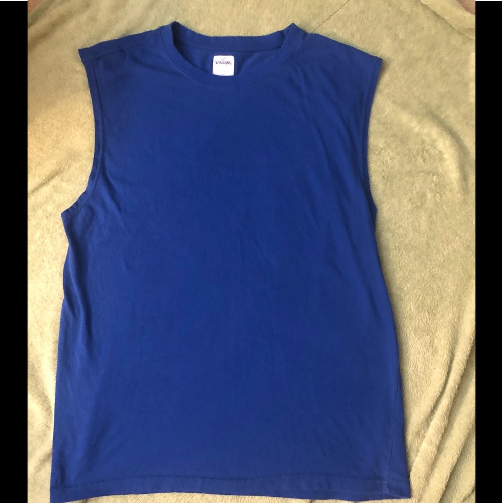 MEN'S SPALDING MUSCLE SHIRT